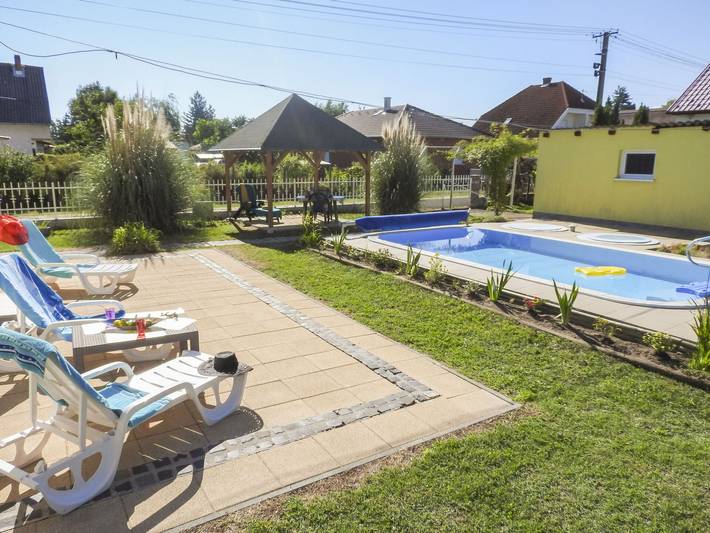 Ferienhaus für 8 Personen, mit Balkon und Terrasse sowie Garten am Balaton - 2