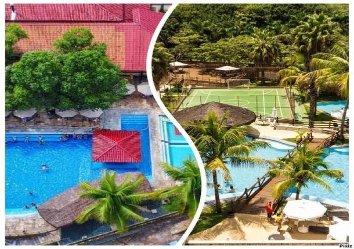 Casas e apartamentos de temporada para 3 pessoas, com vista e sauna e ainda jardim and piscina em Caldas Novas