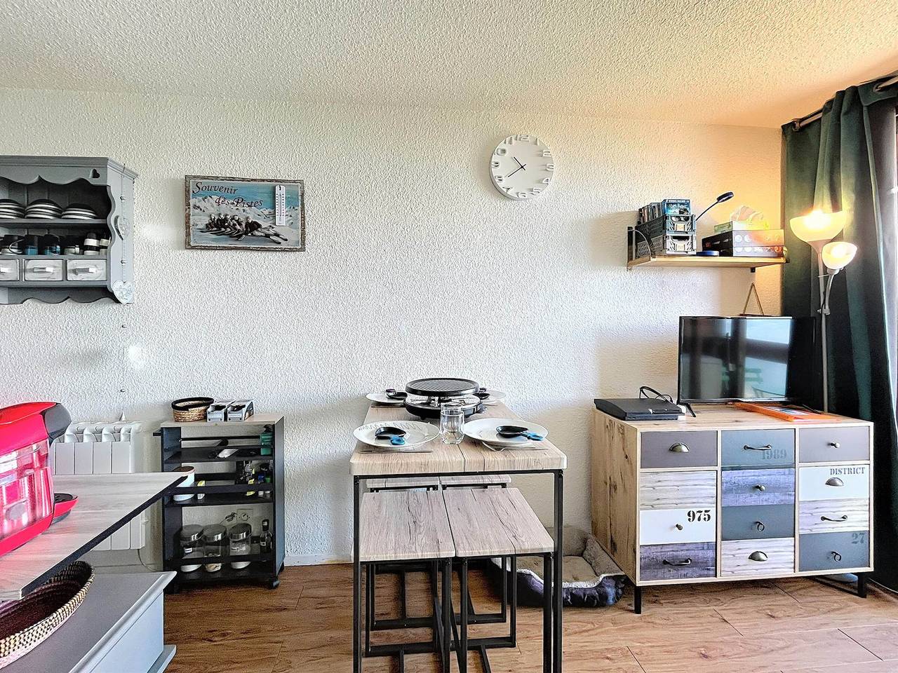 Estudio entero, Estudio acogedor renovado, salida a pistas, balcón y Wifi in Le Corbier, Villarembert