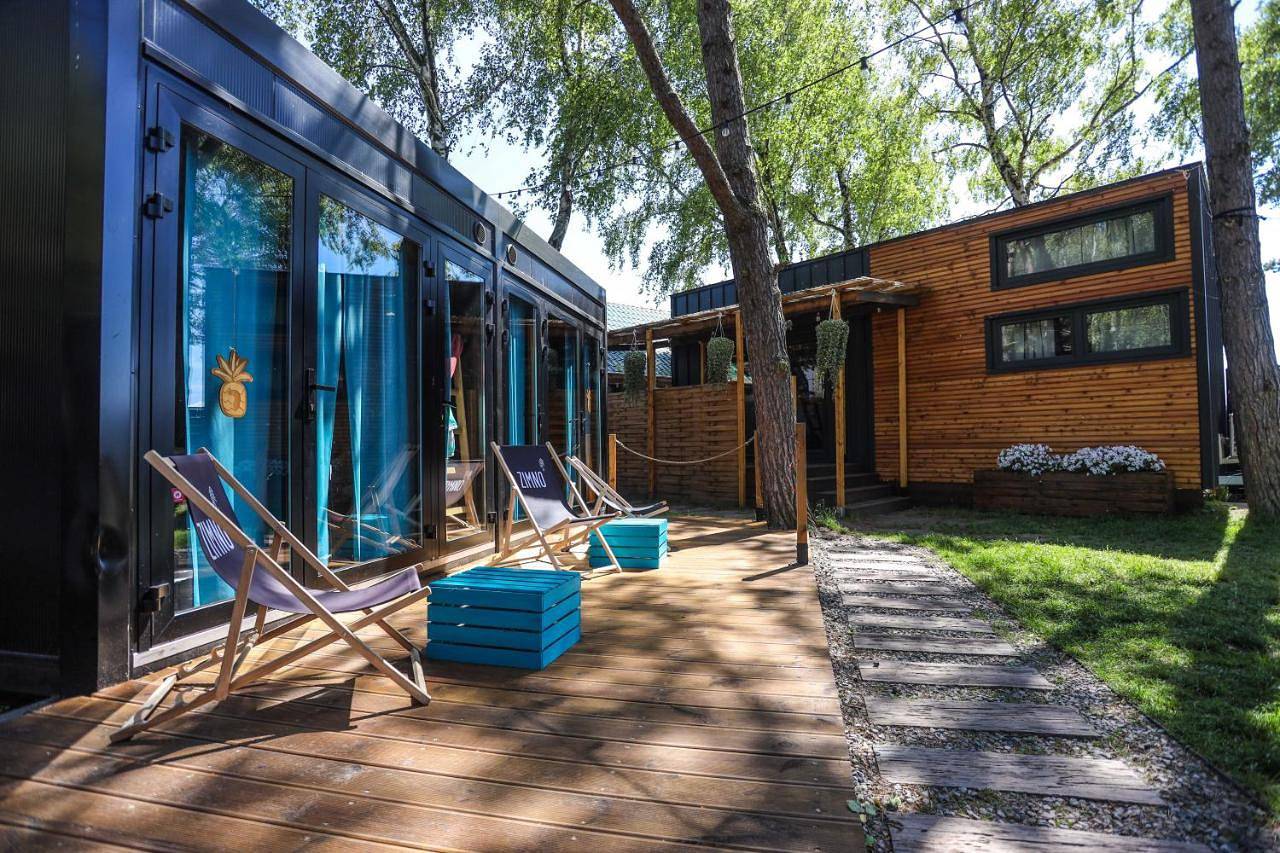 Klimatyzowane Surf Domki - Maszoperia Sun4Hel - Letnia Baza Snowshow na Półwyspie Helskim in Jastarnia, Halbinsel Hel