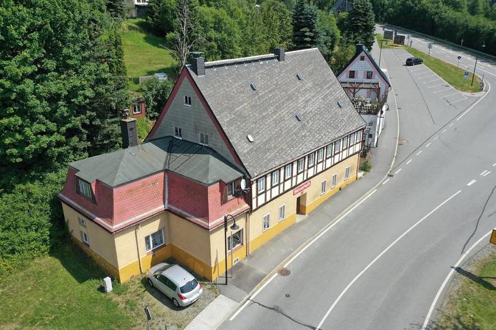 Chalet für 4 Personen, mit Garten und Sauna im Erzgebirge
