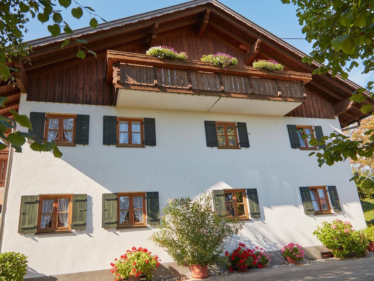 Ganze Ferienwohnung, Kögel, Ferienhaus - Ferienwohnung Zugspitz, 1 Schlafzi., Bad/Du/Wc in Nesselwang, Bayerisch Schwaben