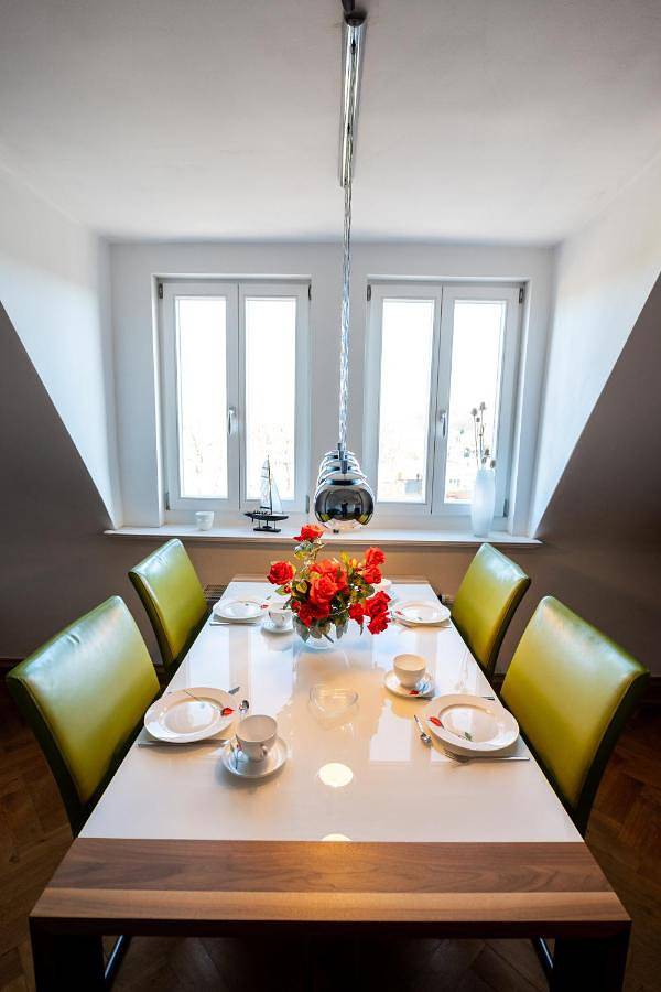 Ferienwohnung für 6 Personen, mit Sauna und Garten sowie Ausblick in Leipzig - 4