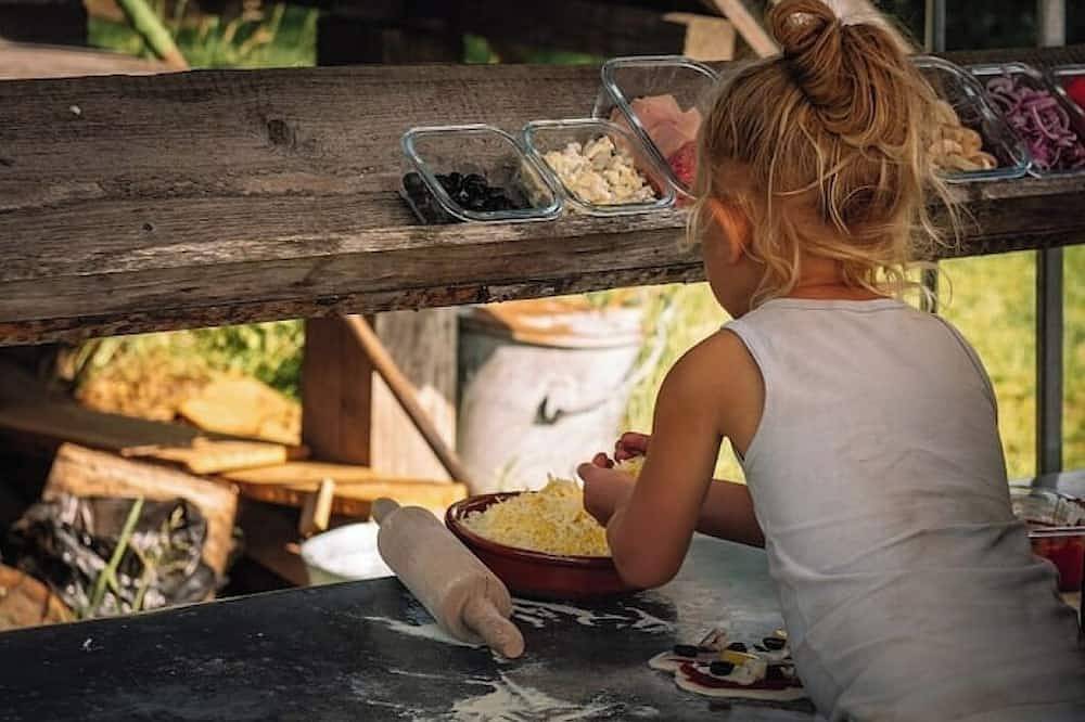 Tenthuisje 3 inclusief hottub - Landhoeve in Veluwe