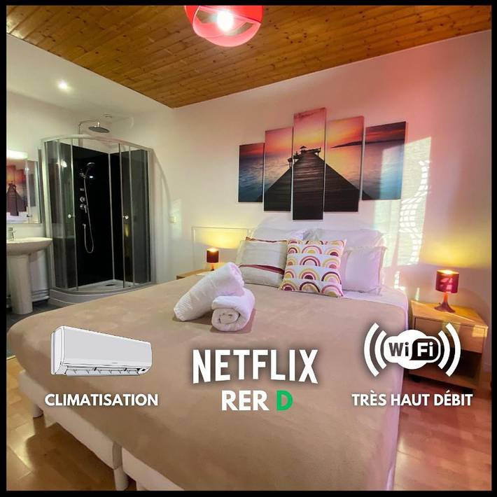 Location de vacances pour 8 personnes, avec jardin à Combs-la-Ville - 2