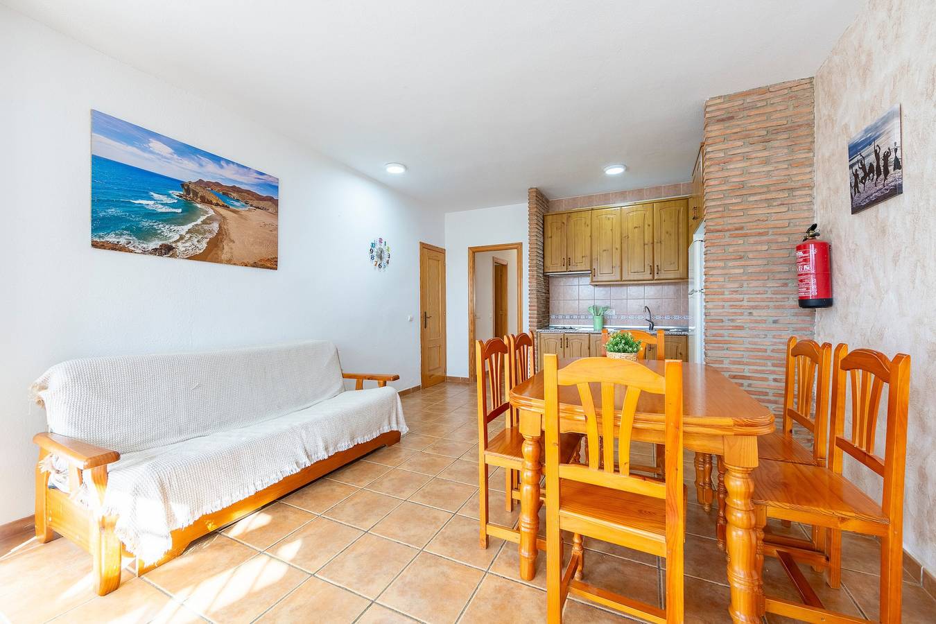 Ganze Wohnung, Ferienwohnung 'Maracas 1' mit gemeinsamer Terrasse und Klimaanlage in Pozo de los Frailes, Níjar