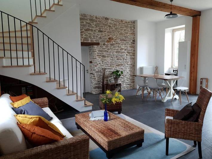 Location de vacances pour 6 personnes, avec jardin ainsi que vue et vue sur le lac à Treillières - 2