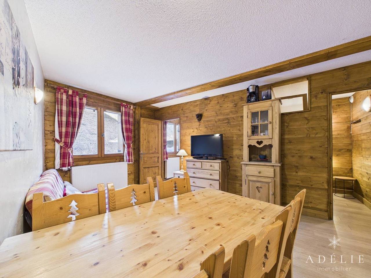 Appartement de vacances entier, Appartement agréable centre station avec Wifi gratuit in La Rosière, Montvalezan