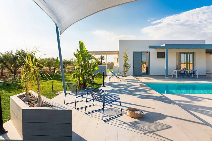 Villa per 4 persone, con Piscina a Marzamemi