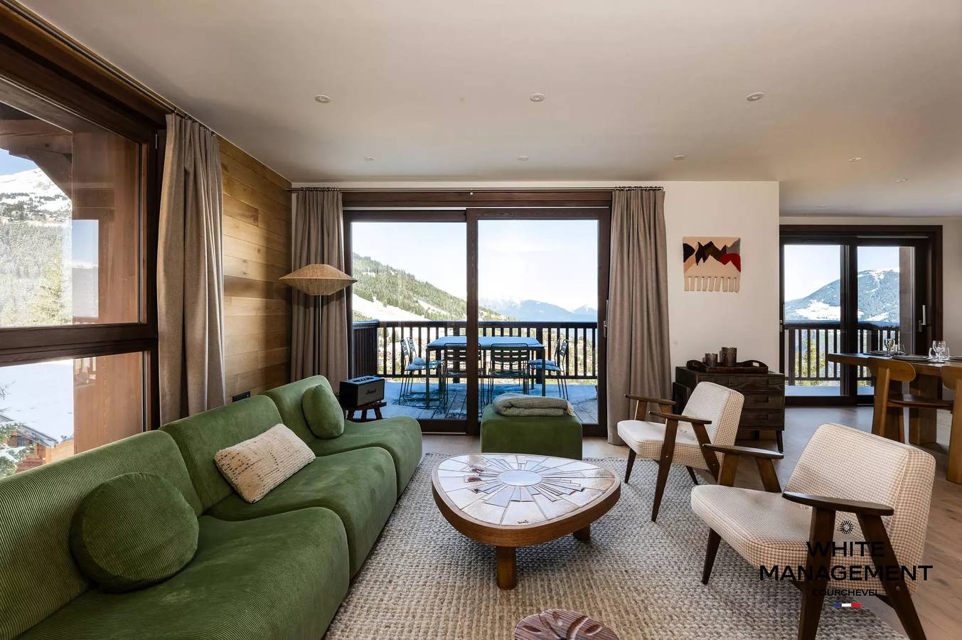 Ganze Wohnung, Ausgezeichnete Duplex-Blick Tal in Courchevel 1650 in Courchevel 1650 (Moriond), Saint-Bon-Tarentaise
