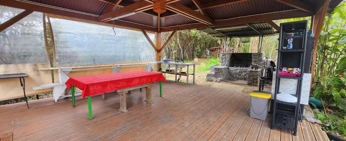 Tente pour 3 personnes, avec vue ainsi que terrasse et jardin sur l' Île de la Réunion - 3