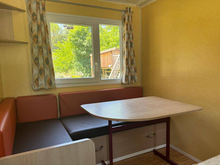 Camping Le Célé - Mobilhome 4 personnes - Nina in Saint-Sulpice (Lot), Parc Naturel Régional des Causses du Quercy