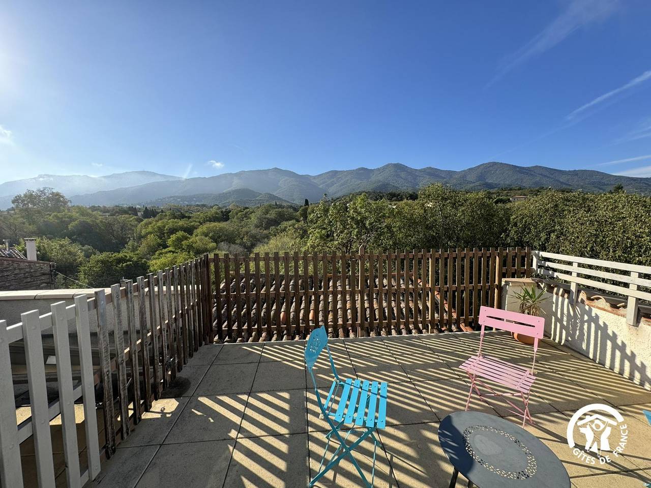 Gîte für 8 Personen mit Garten in Villelongue-dels-Monts, Céret und Umgebung