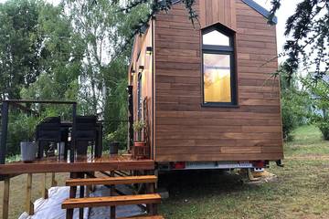 Gîte pour 4 personnes, avec terrasse à Noyant-de-Touraine