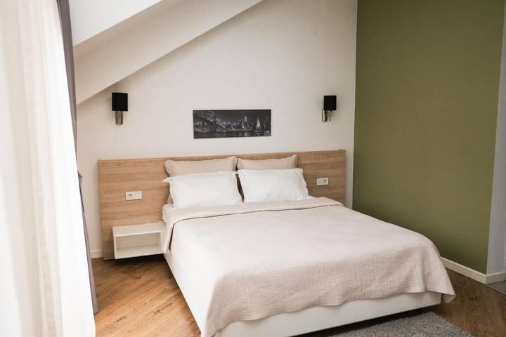 Maison d’hôte pour 3 personnes, avec balcon et sauna