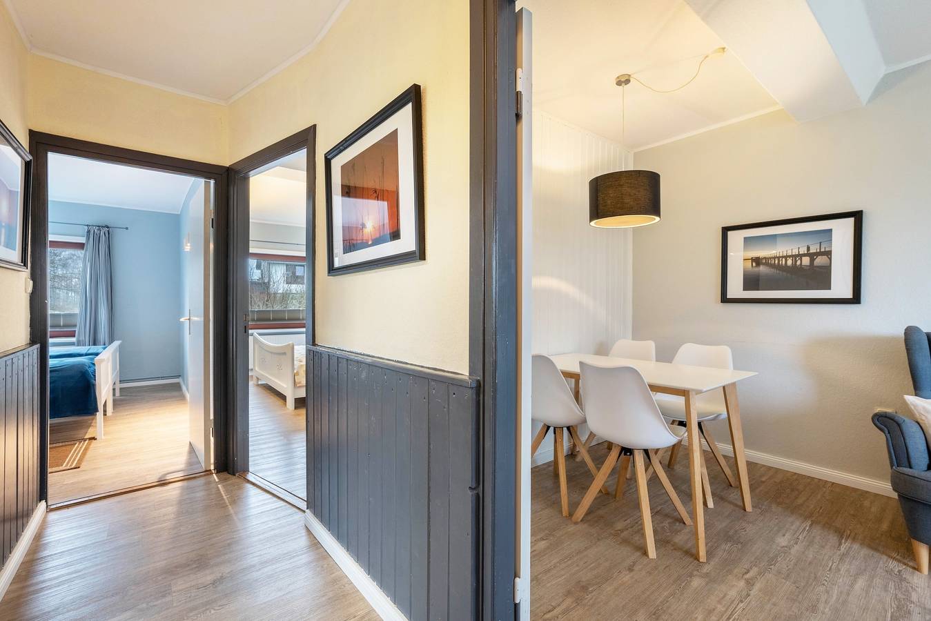 Ganze Wohnung, Ferienwohnung 'Ostseeblick Fewo 1' mit privater Terrasse, privatem Garten und Wi-Fi in Kronsgaard, Schleswig-Flensburg