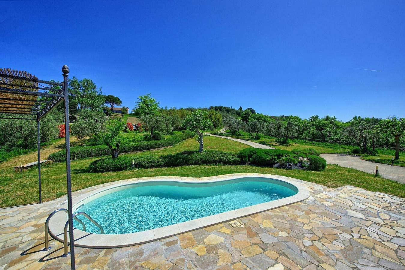 Villa für 4 Personen mit Balkon in Castelfiorentino, Florenz Provinz