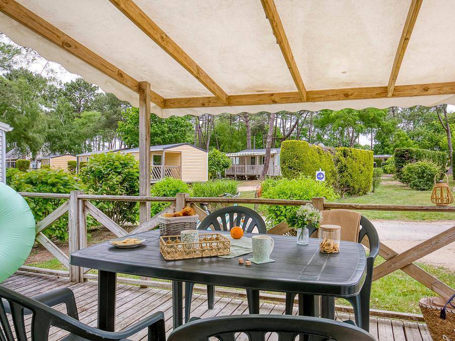 Camping Romanée - Les Cochards - Mobile home 6 persons - Comfort - 3 bedrooms in Seigy, Romorantin-Lanthenay region