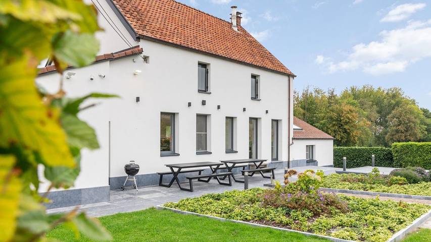 Vakantiehuis voor 10 personen, met terras en tuin in Oudenaarde