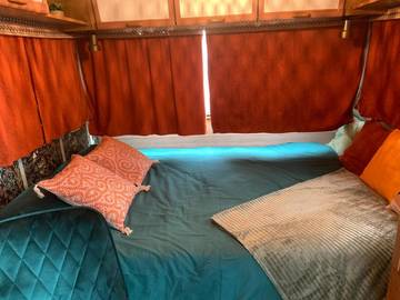 Tente pour 2 personnes, avec jardin dans la Manche
