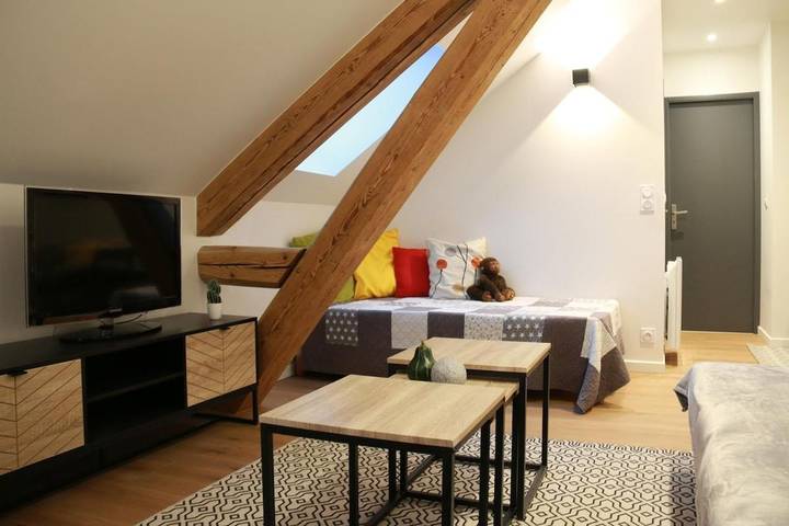 Gîte pour 6 personnes, avec vue à Lullin - 3