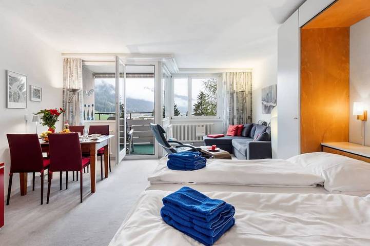 Ganze Wohnung, Parkareal Apt 504 in Davos Platz 1, Davos