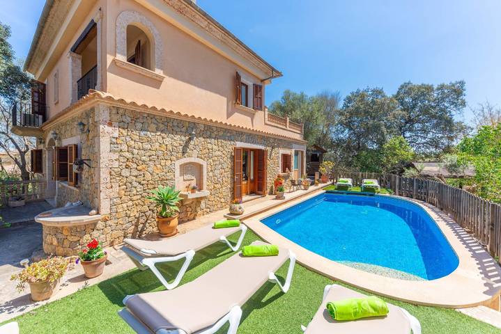 Ferienhaus für 6 Personen, mit Terrasse in Maria de la Salut