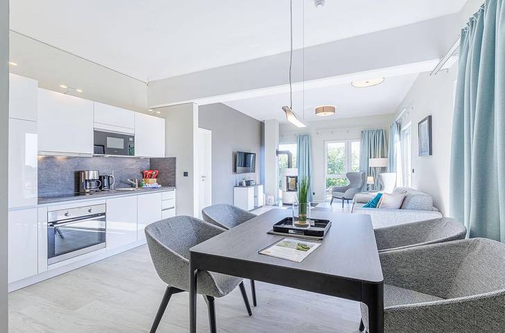 Ferienwohnung für 2 Personen, mit Sauna und Balkon in Wustrow - 4