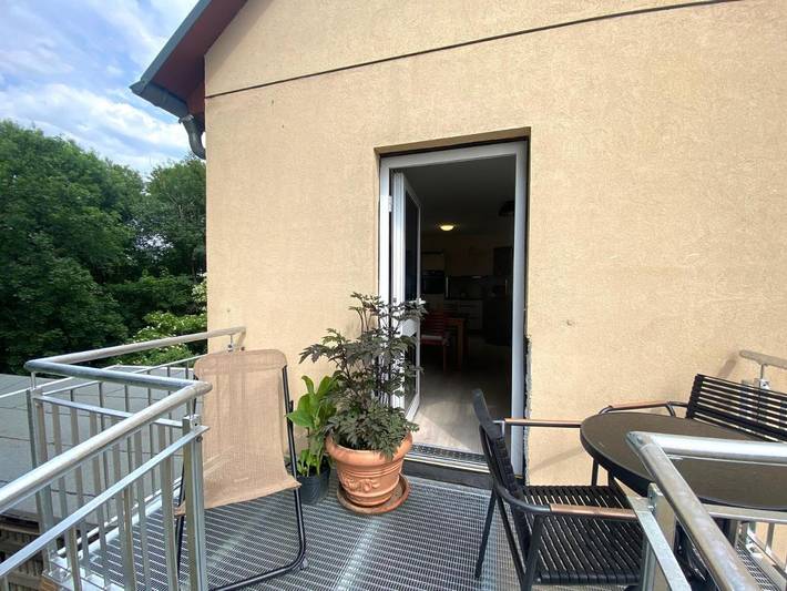 Ferienwohnung für 2 Personen, mit Balkon und Terrasse sowie Ausblick in Festung Königstein - 3