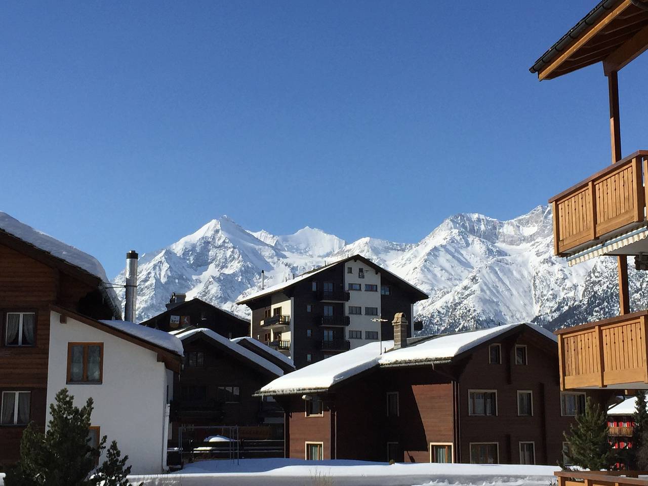 Ganze Ferienwohnung, Metropol A6 - 3-Bettwohnung in Grächen, Walliser Alpen