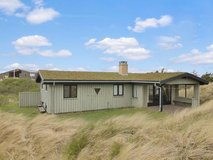 Ferienhaus mit Meerblick für 6 Personen, mit Terrasse in Vejers Strand