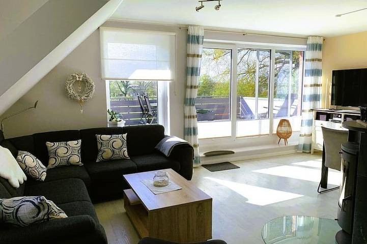Ferienwohnung für 4 Personen, mit Balkon und Garten sowie Sauna - 1
