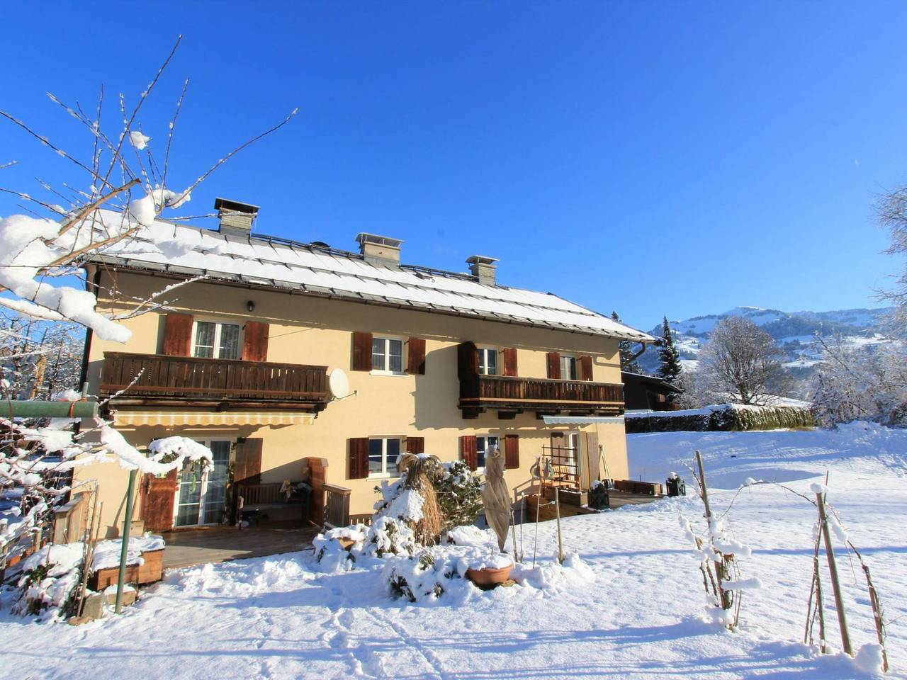 Ganze Wohnung, Ferienwohnung für 5 Personen mit Garten in Kitzbühel, Kitzbüheler Alpen