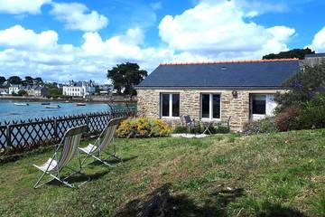 Gîte pour 4 personnes, avec jardin et terrasse à Larmor-Baden