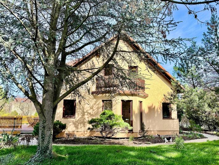 Ferienhaus für 8 Personen, mit Balkon und Garten in Dresden