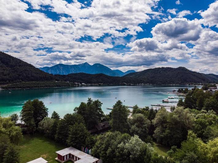 Ferienwohnung für 4 Personen, mit Garten und Sauna sowie Pool und Whirlpool am Klopeiner See