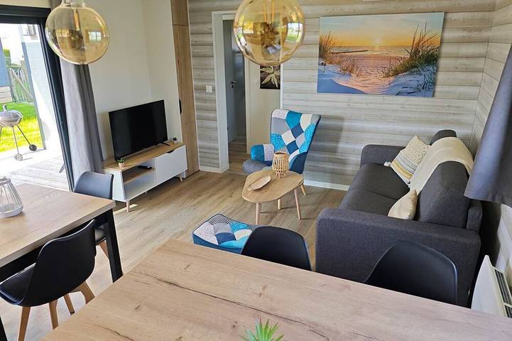 Ganze Wohnung, Residence Belle Plage: Chalet \"Sable Fin“, 300 m vom Gold Beach (Landungsstrand der Normandie) entfernt in Asnelles, Côte de Nacre