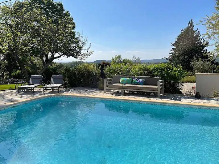 Villa pour 8 personnes, avec jardin ainsi que terrasse et piscine dans le Gard - 2