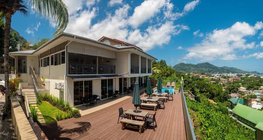 BnB für 3 Personen, mit Garten und Pool auf den Seychellen