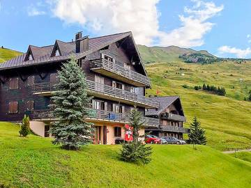 Hütte für 4 Personen, mit Balkon und Ausblick im Wallis