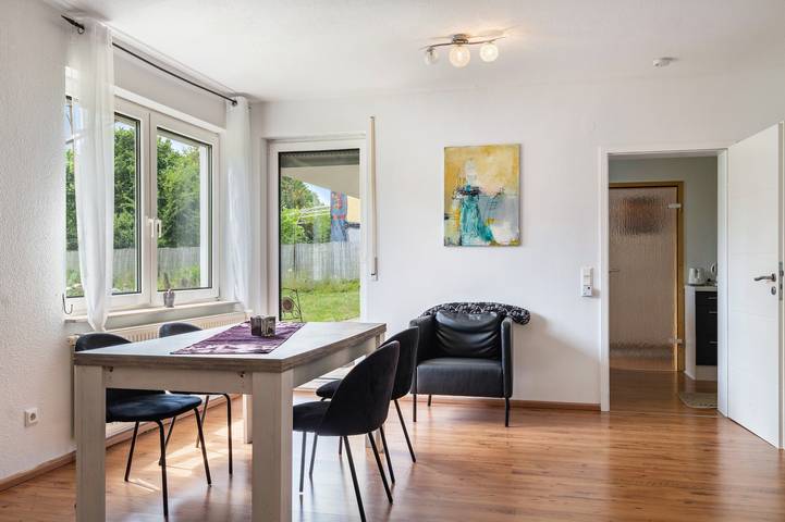 Ganze Wohnung, Apartment „Oskar" mit privater Terrasse, Garten und Wlan in Gschwend, Erlebnisregion Ostalb region
