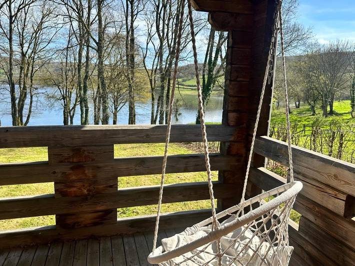 Chalet pour 5 personnes, avec vue sur le lac ainsi que vue et jardin dans le Parc naturel régional du Morvan - 2