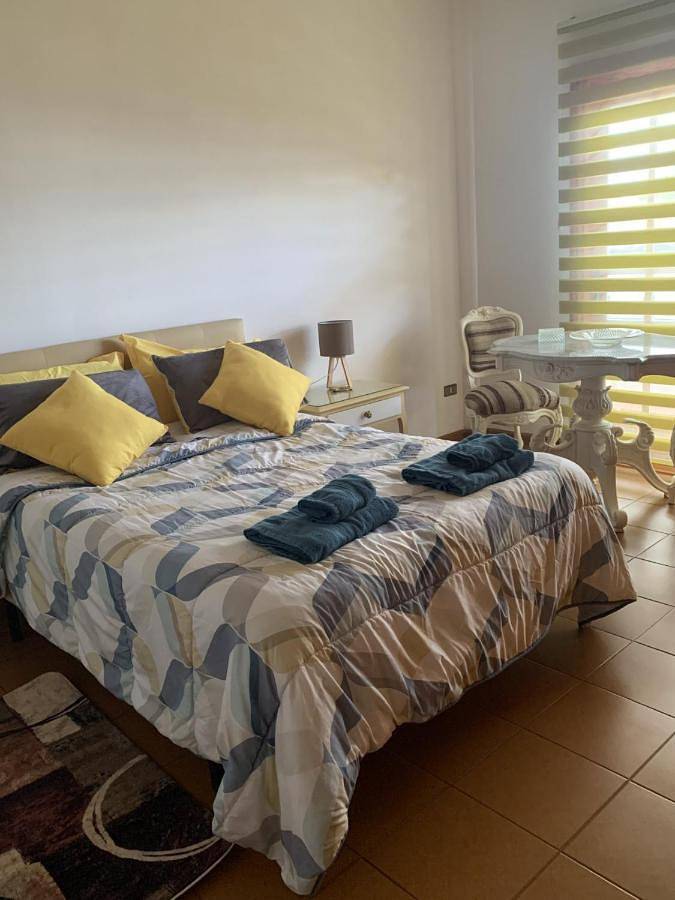 Apartamento para 7 personas, con jardín y vistas en Tegueste