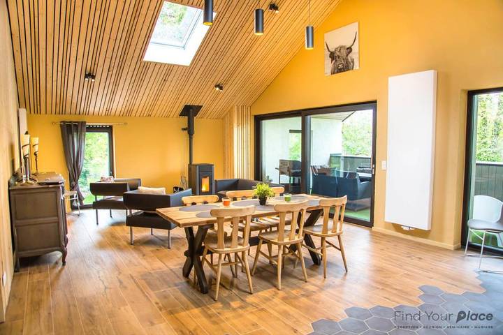 Appartement de vacances pour 6 personnes, avec Terrasse ainsi que Jardin et Vue dans Villers-devant-Orval