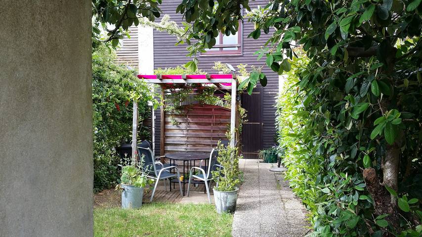 Appartement de vacances pour 5 personnes, avec terrasse et jardin, animaux acceptés