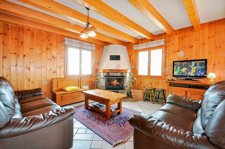 Location de vacances pour 10 personnes, avec vue ainsi que sauna et balcon à Hérémence - 4