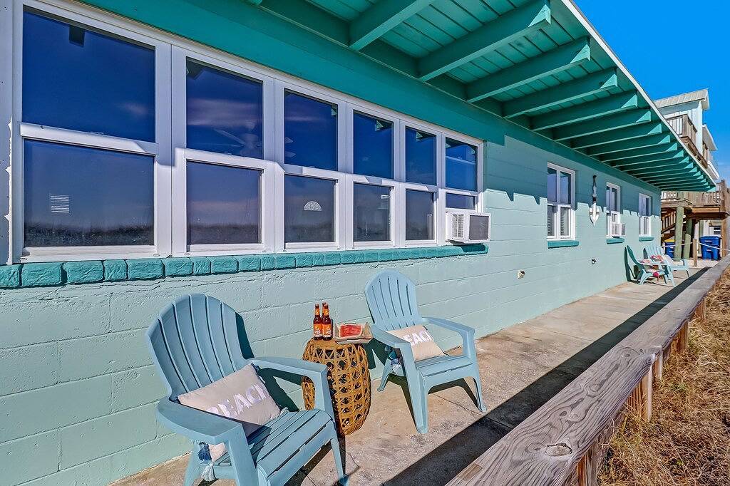 Ganze Wohnung, Sea Glass Cottage #4 | Renovated | Steps to Beach | Outdoor Courtyard in Fernandina Beach, Amelia Island