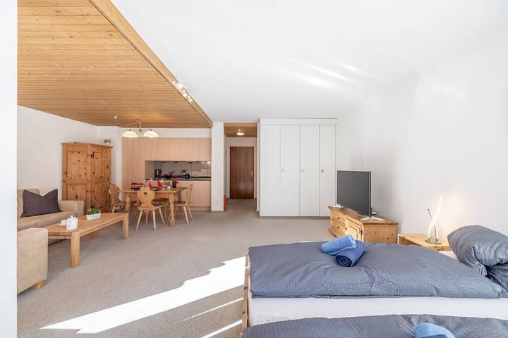 Ferienwohnung für 2 Personen, mit Balkon und Sauna in Graubünden - 2