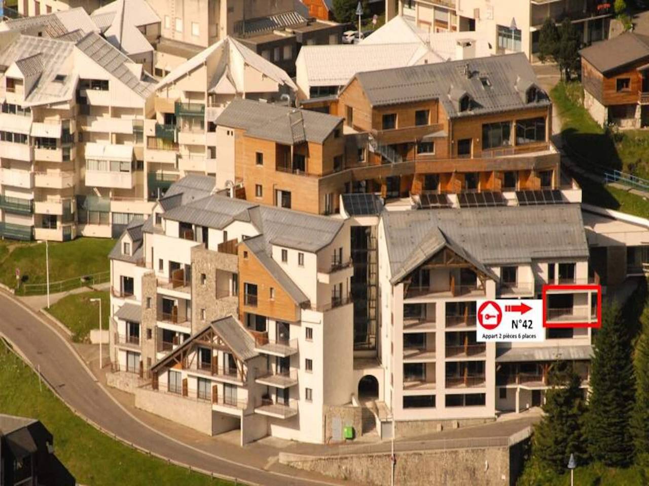 Ganze Wohnung, 3 Zimmer für 6 Personen in Gourette, Eaux-Bonnes