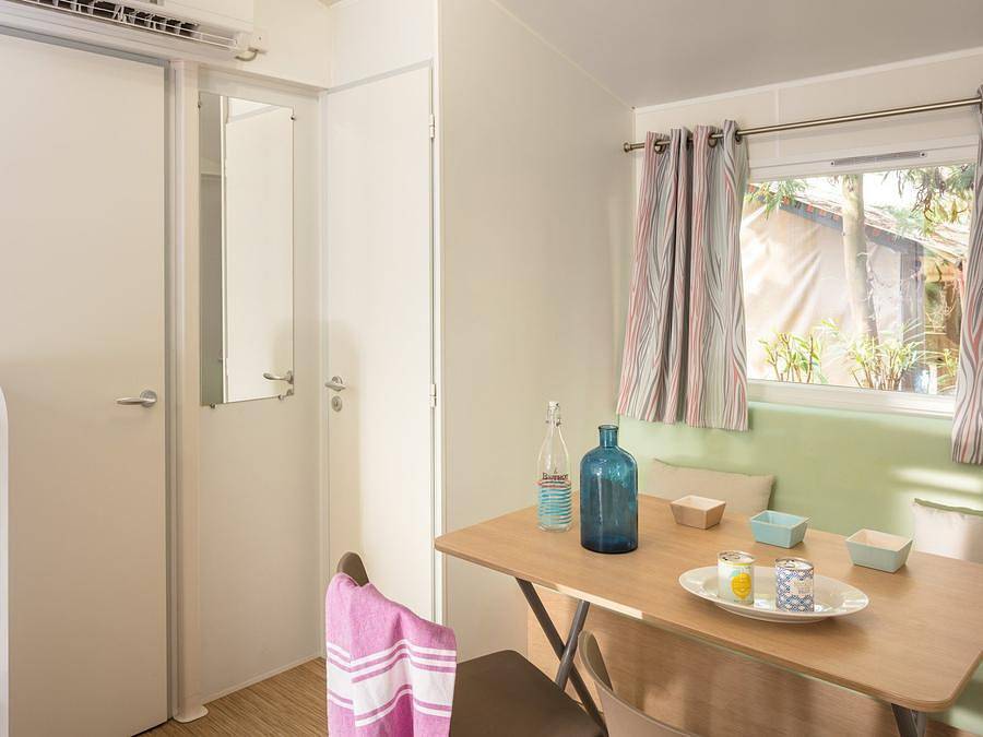 Camping Village Kalliste - Stacaravan 6 personen - Mobile-home | Comfort | 3 Slaapkamers | 6 Pers. | Verhoogd terras | Airconditioning in Saint-Florent, Calvi en omgeving